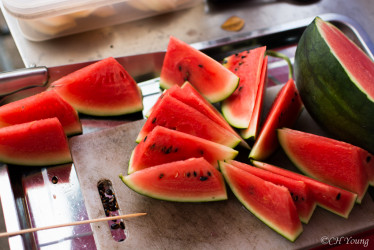 Colorful watermelon
