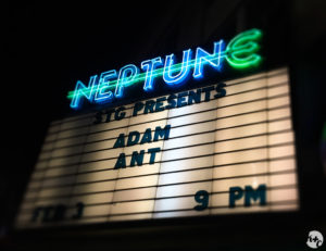 Adam Ant - Live at Neptune Theatre (03.02.2017)
