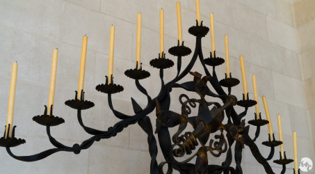 Candelabra in the new sacristy