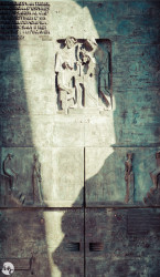 Detail of the passion facade