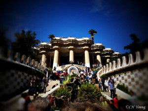 Entrance to Park Güell