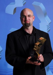 David Ridgen wins 2007 Gemini for Best Director of a Documentary Program for "Mississippi Cold Case." (Photo courtesy of Academy of Canadian Cinema and Television ©2007) David Ridgen wins 2007 Gemini for Best Director of a Documentary Program for "Mississippi Cold Case." (Photo courtesy of Academy of Canadian Cinema and Television ©2007)